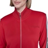 image:imageKARL LAGERFELD Womens Long Sleeve Athleisure Logo Tape Scuba JacketAdmiral Red