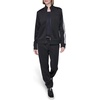 image:imageKARL LAGERFELD Womens Long Sleeve Athleisure Logo Tape Scuba JacketBlack