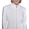 image:imageKARL LAGERFELD Womens Long Sleeve Athleisure Logo Tape Scuba JacketSoft White