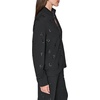 image:imageKARL LAGERFELD Womens Long Sleeve Athleisure Printed Zip Up JacketBlackBlack