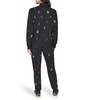 image:imageKARL LAGERFELD Womens Long Sleeve Athleisure Printed Zip Up JacketBlackMulti