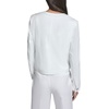 image:imageKARL LAGERFELD Womens Long Sleeve Bow Pocket JacketSoft White