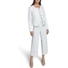 image:imageKARL LAGERFELD Womens Long Sleeve Bow Pocket JacketSoft White
