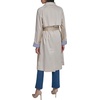 image:imageKARL LAGERFELD Womens Long Sleeve Collar Self Tie Belt Classic Trench CoatBisque