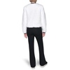 image:imageKARL LAGERFELD Womens Long Sleeve Crew Neck Faux Shearling Jacket With PocketsSoft White