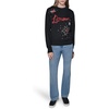 image:imageKARL LAGERFELD Womens Long Sleeve Crew Neck Lamour Tattoo SweaterBlack