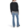 image:imageKARL LAGERFELD Womens Long Sleeve Crew Neck Mini Karl SweaterBlack