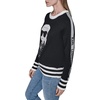 image:imageKARL LAGERFELD Womens Long Sleeve Crew Neck Mini Karl SweaterBlack