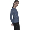 image:imageKARL LAGERFELD Womens Long Sleeve Crewneck Classic Essential SweaterGlacier BlueNaval Academy