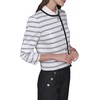 image:imageKARL LAGERFELD Womens Long Sleeve JacketSoft WhiteBlack