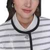 image:imageKARL LAGERFELD Womens Long Sleeve JacketSoft WhiteBlack