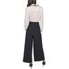 image:imageKARL LAGERFELD Womens Long Sleeve Scuba Crepe JumpsuitBirchBlack