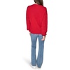 image:imageKARL LAGERFELD Womens Long Sleeve Vneck Crystal Detail SweaterAdmiral Red