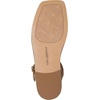 image:imageKARL LAGERFELD Womens Margate Flat Thong Sandal With Flower EmbellishmentsTan