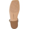 image:imageKARL LAGERFELD Womens Margate Flat Thong Sandal With Flower EmbellishmentsWhite Gold