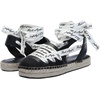 image:imageKARL LAGERFELD Womens Mariko  Ankle Wrap EspadrilleBlack