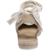 image:imageKARL LAGERFELD Womens Mariko  Ankle Wrap EspadrilleDusty Nude