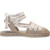 image:imageKARL LAGERFELD Womens Mariko  Ankle Wrap EspadrilleDusty Nude