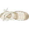 image:imageKARL LAGERFELD Womens Mariko  Ankle Wrap EspadrilleDusty Nude