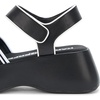 image:imageKARL LAGERFELD Womens Meddi Strappy Platform Sandal With LogoBlack