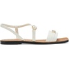 image:imageKARL LAGERFELD Womens Miram Flat Strappy Sandal With LogoCream