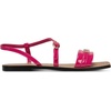 image:imageKARL LAGERFELD Womens Miram Flat Strappy Sandal With LogoHot Pink