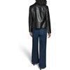 image:imageKARL LAGERFELD Womens Moto Jacket With StudsBlack