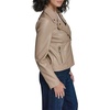 image:imageKARL LAGERFELD Womens Moto Jacket With StudsLatte
