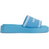 image:imageKARL LAGERFELD Womens Ohare Platform Sandal With LogoAzure
