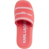 image:imageKARL LAGERFELD Womens Ohare Platform Sandal With LogoSunset Coral