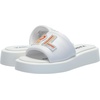 image:imageKARL LAGERFELD Womens Opal Embellished Platform SandalBright White