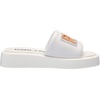 image:imageKARL LAGERFELD Womens Opal Embellished Platform SandalBright White