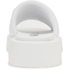 image:imageKARL LAGERFELD Womens Opal Embellished Platform SandalLight White