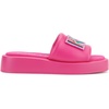 image:imageKARL LAGERFELD Womens Opal Embellished Platform SandalShocking Pink