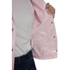 image:imageKARL LAGERFELD Womens Patent Faux Leather Snap Front JacketBlush
