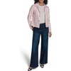 image:imageKARL LAGERFELD Womens Patent Faux Leather Snap Front JacketBlush