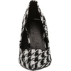 image:imageKARL LAGERFELD Womens Royale Tweed Pointed Toe Dress Pump BlackWhite 7