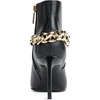 image:imageKARL LAGERFELD Womens Sambra Chain Ankle BootiesBlack