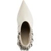 image:imageKARL LAGERFELD Womens Sambra Chain Ankle BootiesSoft White