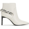 image:imageKARL LAGERFELD Womens Sambra Chain Ankle BootiesSoft White