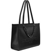 image:imageKARL LAGERFELD Womens Savoie Tote Bag With LogoBlack