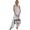 image:imageKARL LAGERFELD Womens Savoie Tote Bag With LogoNaturalBlack