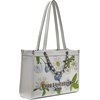 image:imageKARL LAGERFELD Womens Savoie Tote Bag With LogoWhite Multi