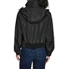 image:imageKARL LAGERFELD Womens Short Anorak Windbreaker CoatBlack