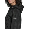 image:imageKARL LAGERFELD Womens Short Anorak Windbreaker JacketBlack
