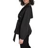 image:imageKARL LAGERFELD Womens Short Flared Trench CoatBlack