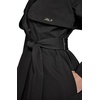 image:imageKARL LAGERFELD Womens Short Flared Trench CoatBlack