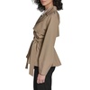 image:imageKARL LAGERFELD Womens Short Flared Trench CoatKhaki