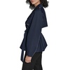 image:imageKARL LAGERFELD Womens Short Flared Trench CoatNavy