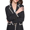 image:imageKARL LAGERFELD Womens Structured Suiting JacketBlack